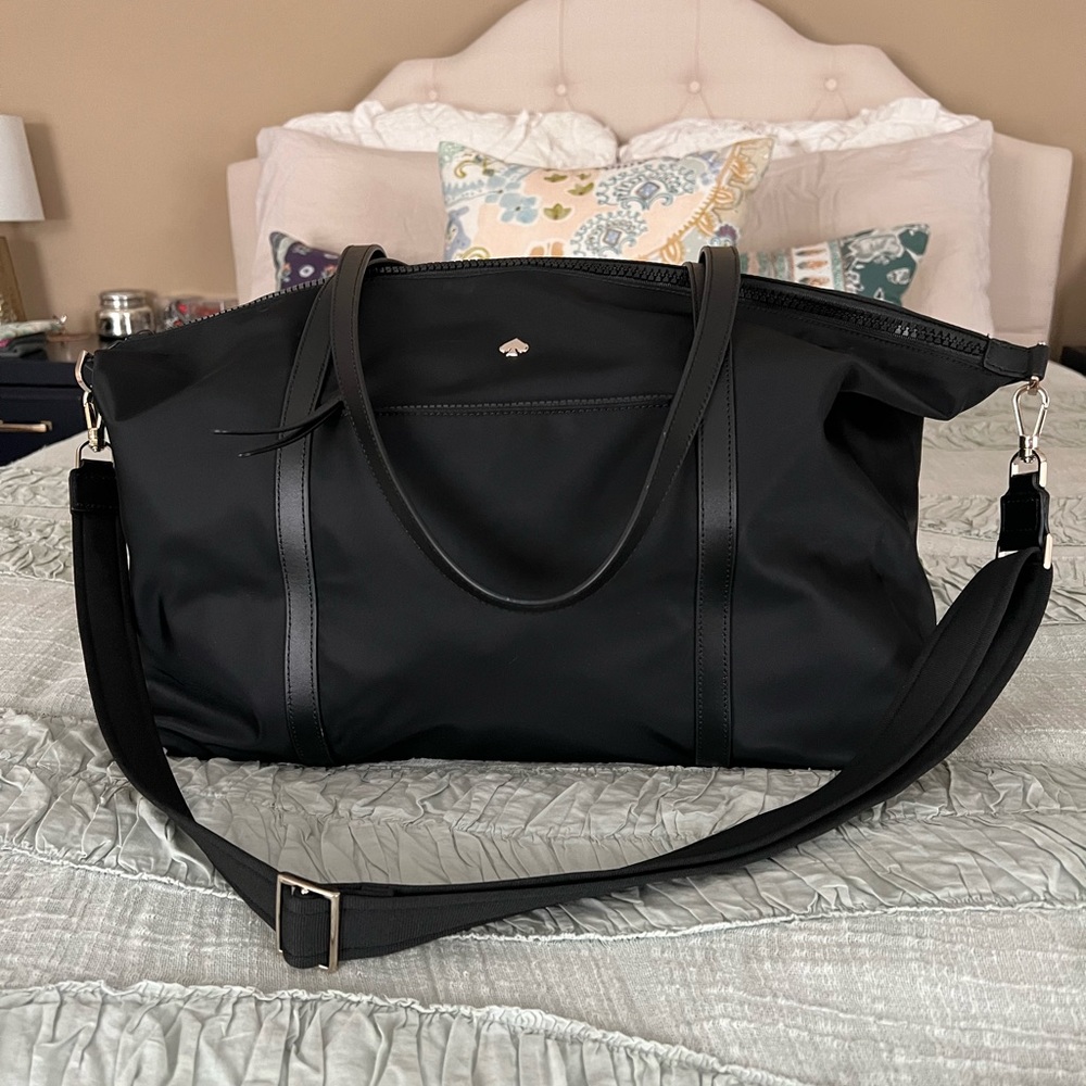 Kate Spade Jae Weekender in Black
